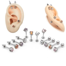 耳钉;鼻饰;其他穿刺饰品