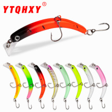 跨境缓沉弯背米诺双钩硬饵6.3cm/3.5g路亚饵淡海水鲈鱼仿生拟饵