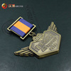 Metal Performance Medal Customization Commemorative Anniversary Grand Prize Medal Outstanding Pure Pure Silver Honor Chapted