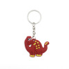 Dinosaur, keychain, transport PVC, pendant, accessory, toy, European style, Birthday gift