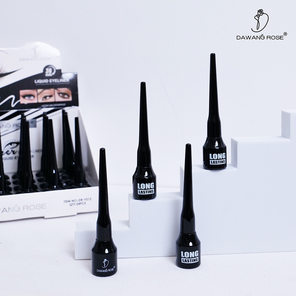 Wasserfester Eyeliner Stift Ultrafein Schwarz Präzisions Eyeliner_voghion.com