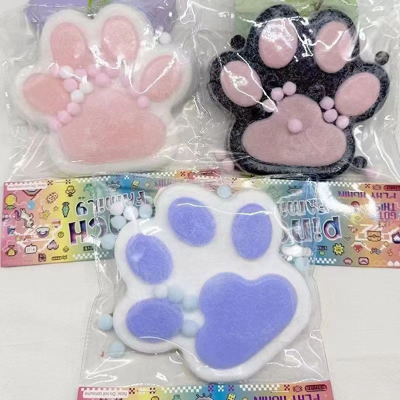 猫の爪ピンチ卸売減圧おもちゃ大型シリコン猫の爪ピンチ泥のような感触高価値減圧アーティファクト|undefined