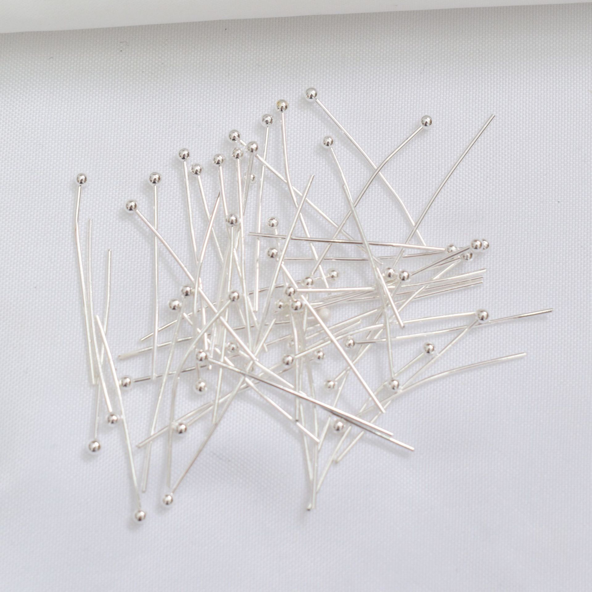 14K envuelto en oro color-preservación cabeza redonda bola aguja 0,6mm de espesor bricolaje hecho a mano con cuentas aguja joyería aguja accesorios material al por mayor