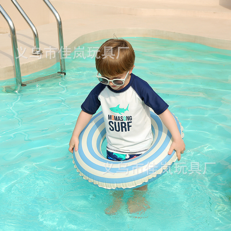 Retro inflatable swimming ring