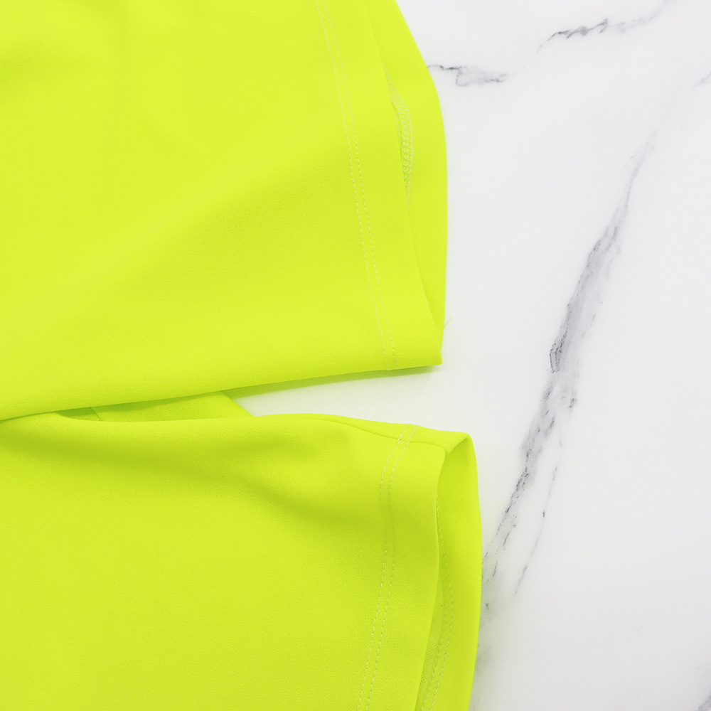 Ruffled Short V neck Top Casual Shorts Summer Two Piece Set