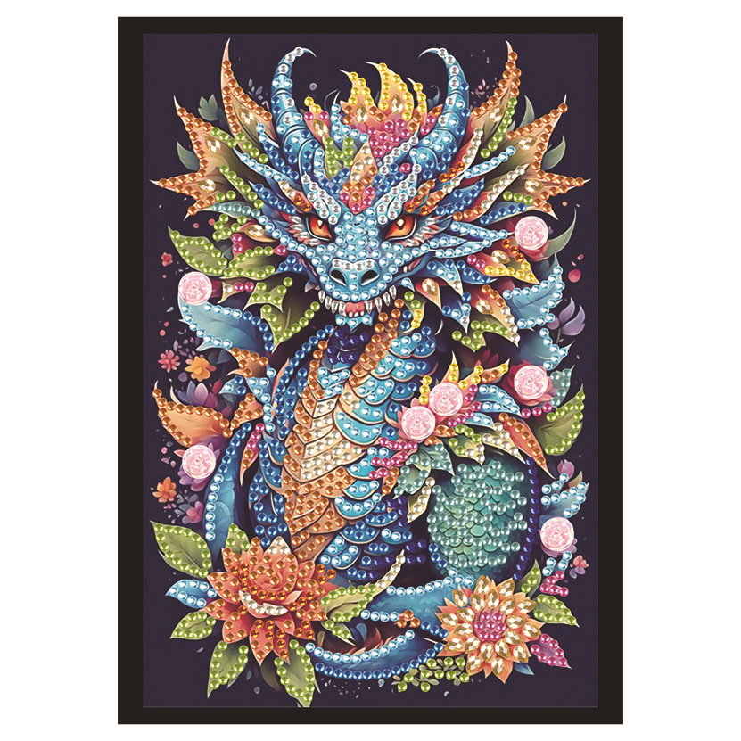 Transfronterizos nuevos dibujos de diamantes DIY hechos a mano unicornio dibujo de diamantes cuaderno dibujo de diamantes llenos de pintura de diamantes