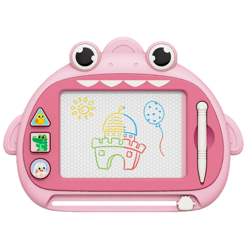 Spot estilo explosivo tablero de dibujo magnético para niños, graffiti de color, bebé pequeño, tablero de escritura magnético doméstico borrable, se puede eliminar