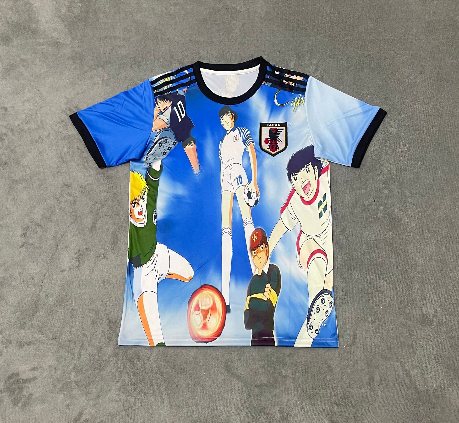 Camiseta de Fútbol de Japón para Fanáticos 24-25, Camiseta Deportiva de Manga Corta del Equipo de Fútbol de Japón