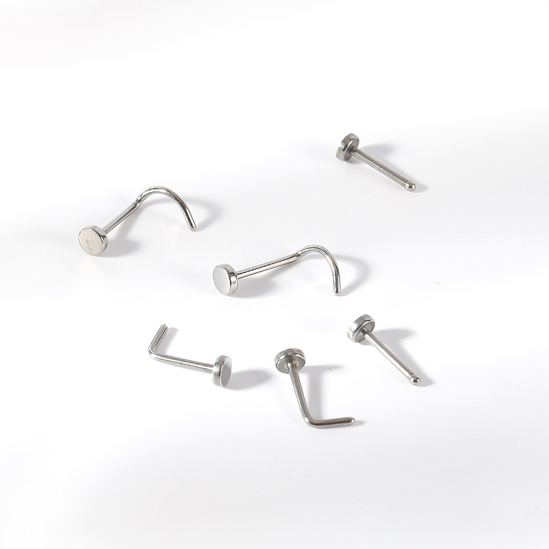 Labret piercing jewelry detail image