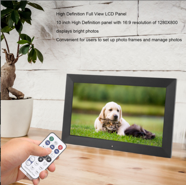 Origin supply 10.1 inch digital photo frame electronic photo album IPS full view display screen advertising machine Origin supply 10.1 inch digital photo frame electronic photo album IPS full view display screen advertising machine