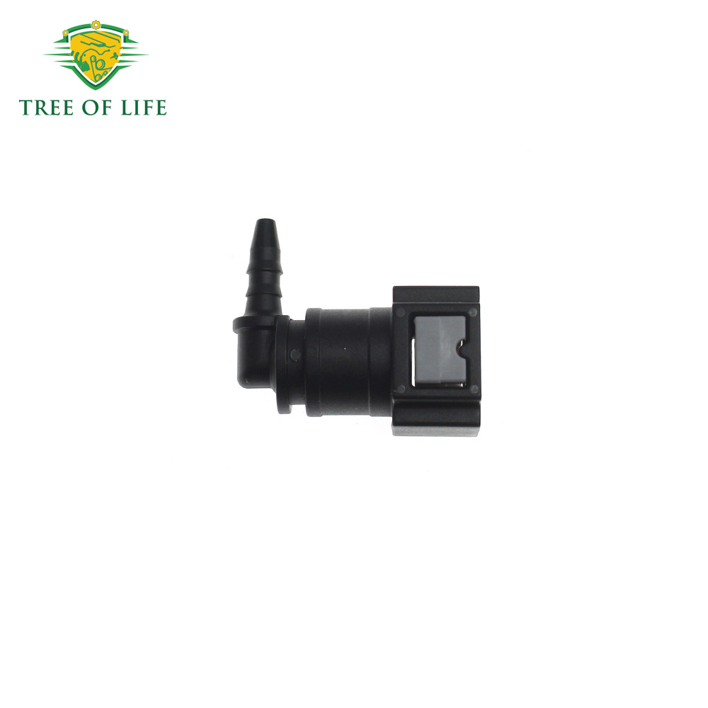 ID3 7.89 90-degree car fuel line quick connector hose fitting nylon oil pipe quick connect and quick release