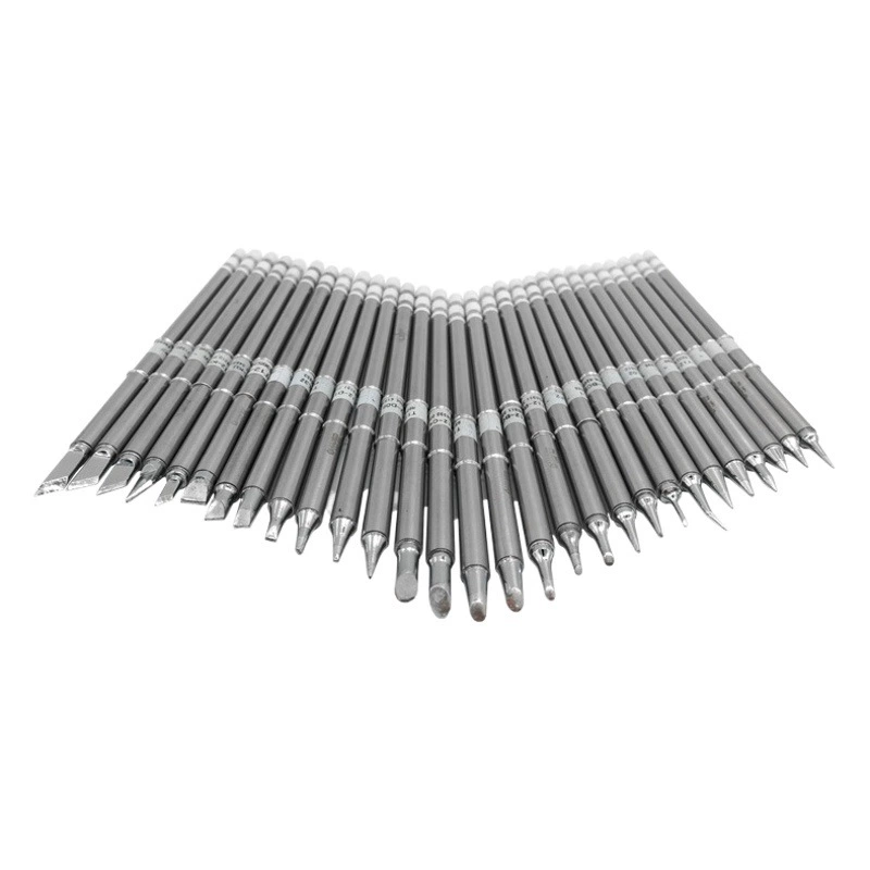 Паяльное жало QUICKO T12, капуста, белый свет, паяльное жало T12-ILS/IL/I, наконечник для паяльника, нагревательный сердечник, электричество