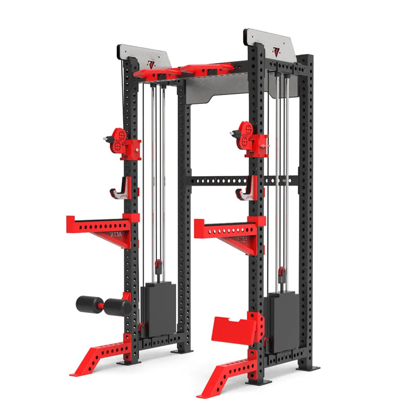 REP Smith casero pequeño pájaro entrenador integral de fitness push push-up sentadilla multifuncional pórtico rep