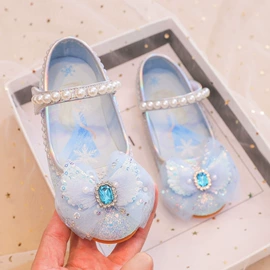 童皮鞋;水晶/水钻鞋;童凉鞋