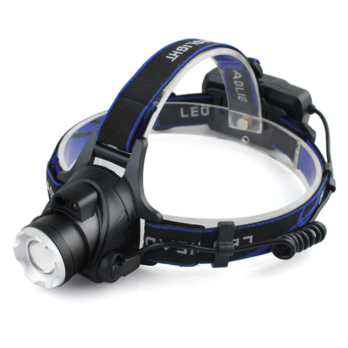 Wholesale LED High-Powered Long-Range Headlamp T6 Super Bright USB Charging Waterproof Outdoor Fishing Camping Head-mounted Flashlight