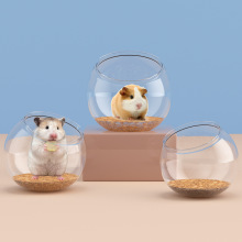 塑料透明迷你仓鼠笼易清洗仓鼠用品便携式仓鼠玩具饲养盒子松鼠笼