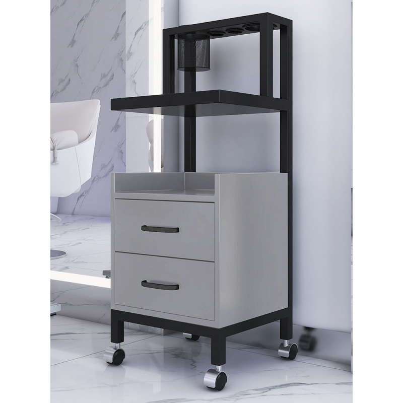 Nuevo gabinete de peluquería de salón de peluquería carro de herramientas de estante de herramientas de mesa de carro de peluquería pequeño gabinete