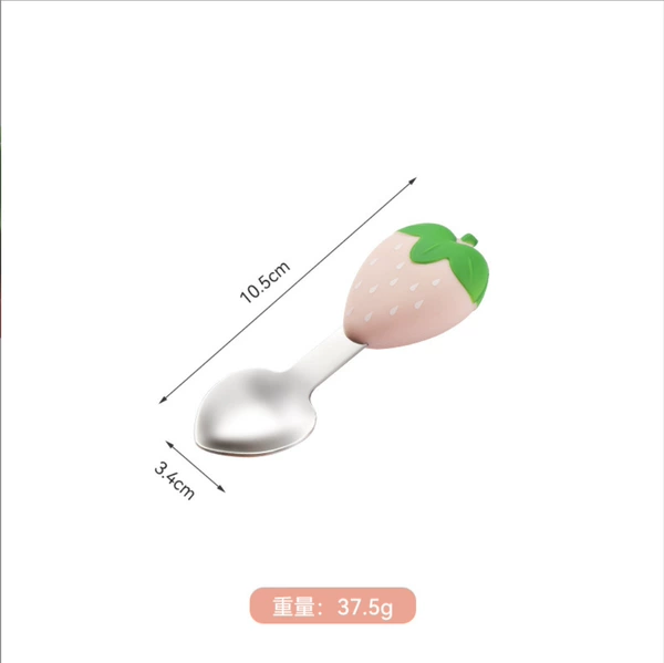 Fuchsia spoon