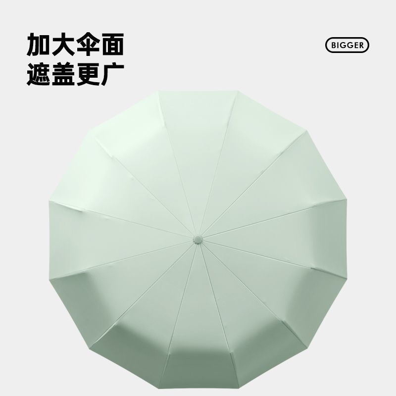 雨伞60骨自动大号森系女学生折叠伞韩版双人防晒晴雨两用太阳伞|undefined