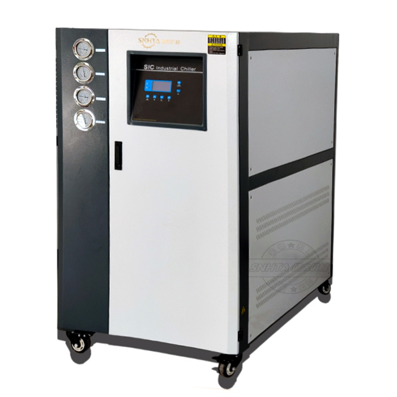 信泰SIC-10匹冰水机 工业注塑水冷式低温冷冻水系统