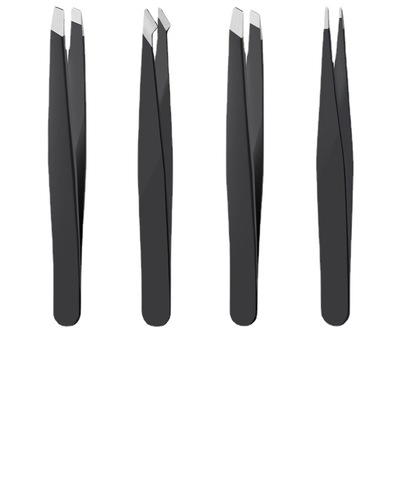 Stainless steel brow comb flat mouth brow comb eyebrow tweezers beard hair removal tweezers hair removal tweezer hair removal comb