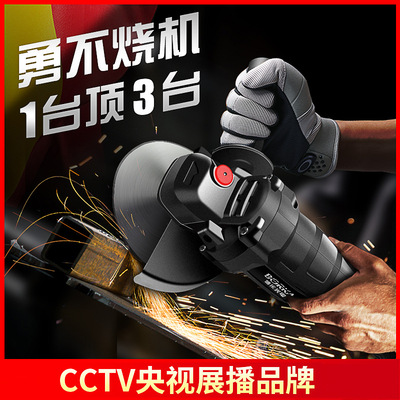 厂家批发充电式锂电无刷角磨机多功能打磨抛光大功率无线磨光机