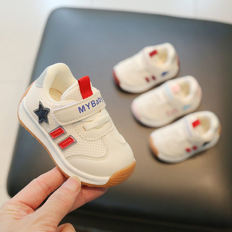 2023 zapatos de bebé de primavera y otoño zapatos de niño de fondo suave zapatilla de Deporte Zapatos funcionales zapatos de niños y niñas zapatos casuales moda