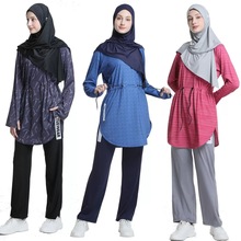 三件套户外运动服套装女士跑步健身服瑜伽Y032欧美风