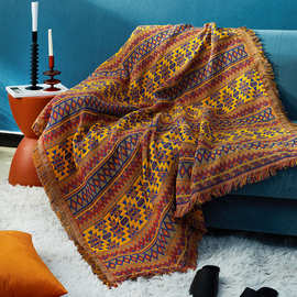 SG8Y批发沙发布盖布沙发巾沙发毯波西米亚单人椅盖巾民宿西域沙发