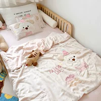 Летнее одеяло Lenzing Tencel, 60 шт., комплект из четырех предметов, одеяло с кондиционером, летнее прохладное одеяло, детское одеяло для детского сада, летнее одеяло Tencel, комплект из трех предметов