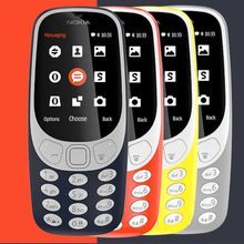 跨境手机 3310 2.4 非智能直板老人双卡功能手机
