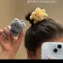 少女侧边新款可爱鸭嘴夹