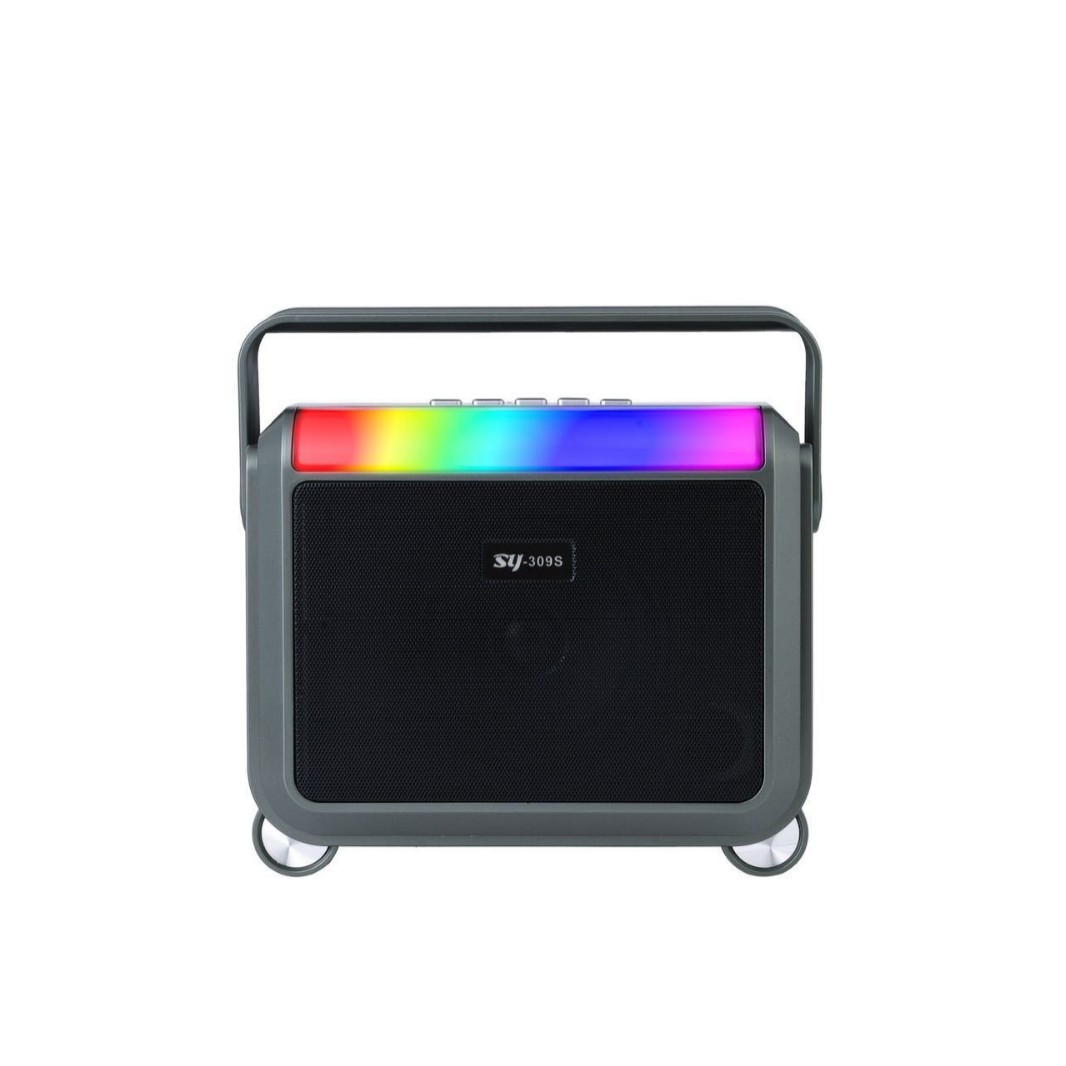 Nuevo comercio exterior África altavoz solar bluetooth tarjeta FM radio portátil al aire libre fábrica de fuente de sonido