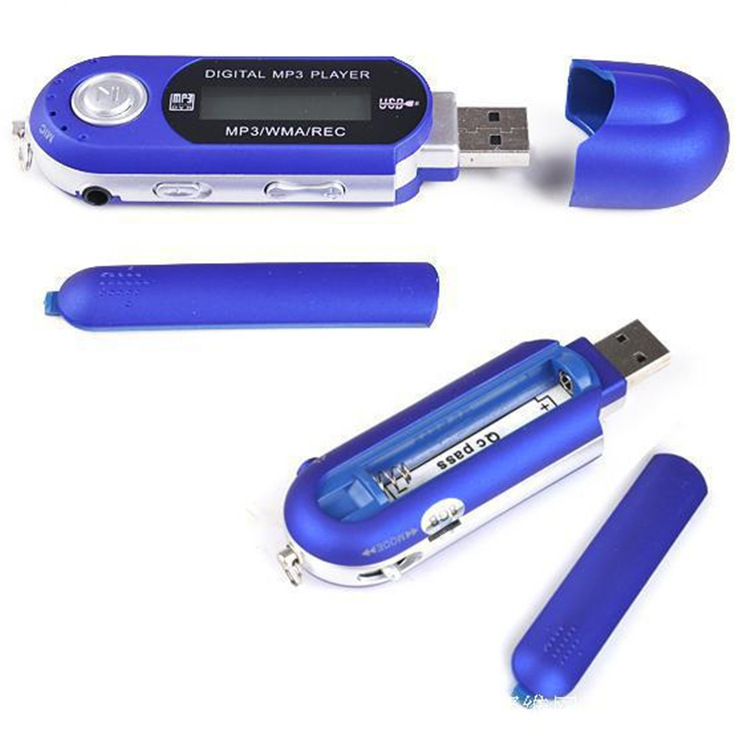 メーカー現物卸売りUSB直挿式長尺待機有スクリーンMP3内蔵メモリ乾電池MP3ウォークマン|undefined
