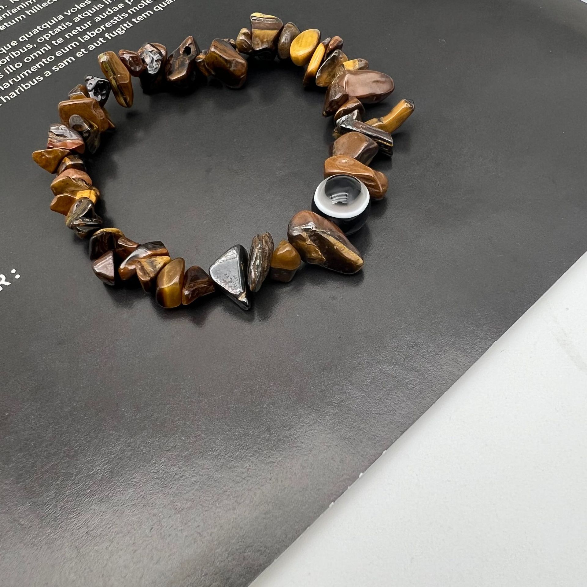 Fashion Devilu0027S Eye gravel Beaded Bracelets 1 Piece