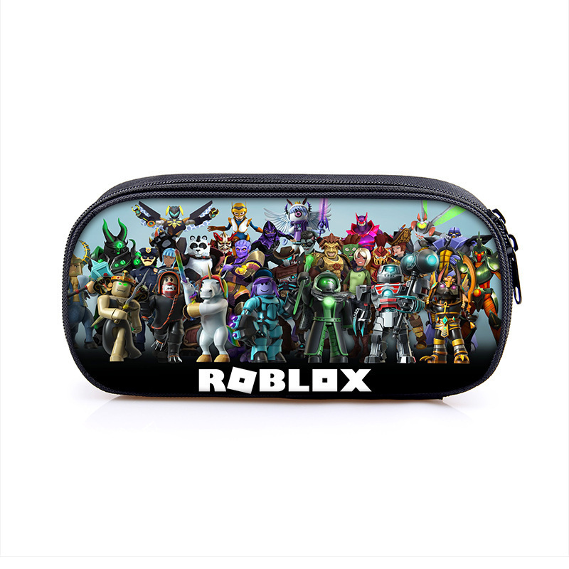 新しい roblox 単層鉛筆バッグ Roblox ポリエステル垂直正方形文具バッグ韓国語版子供の鉛筆バッグ|undefined