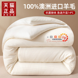 Australian imported wool quilt 100 pure wool quilt winter quilt cashmere quilt thickened warm autumn and winter quilt core winter 8