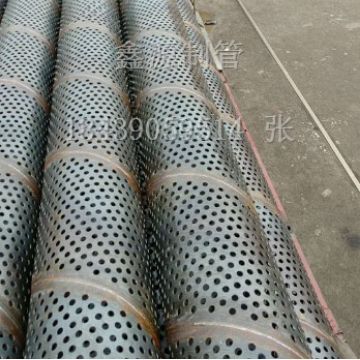 圆孔滤水管 深井管 打井用管 工程降水渗水管 机井管 镀锌滤水管