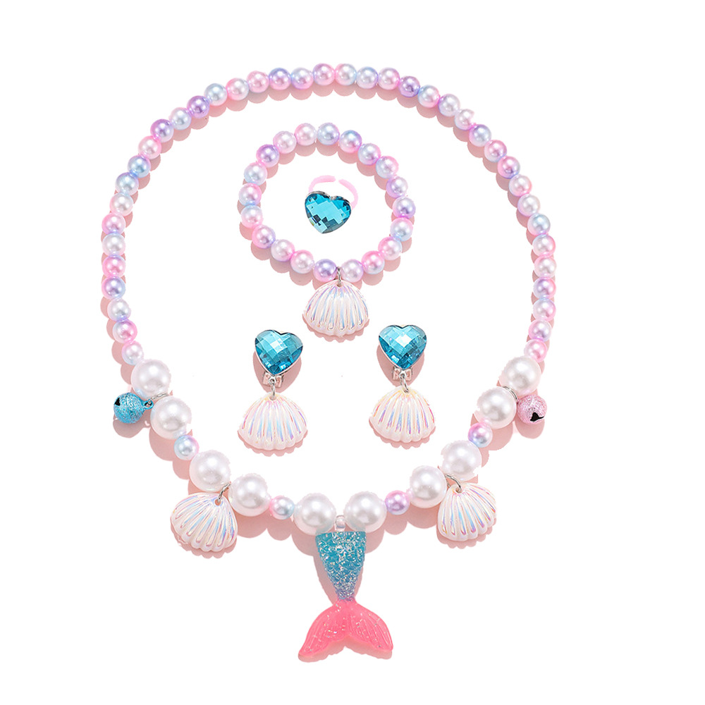 Fuchsia set, necklace