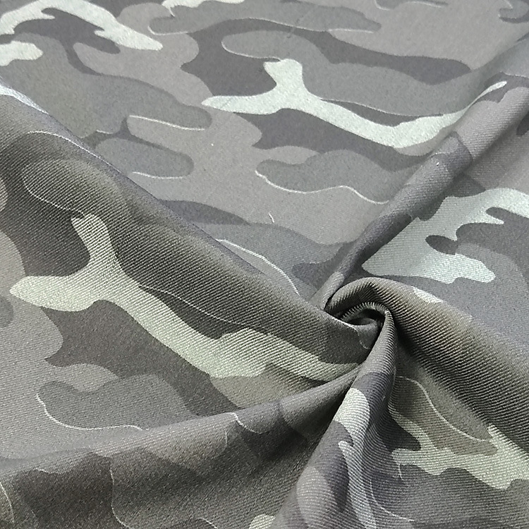 Fabricante Shaoxing al por mayor camuflaje tejido de algodón orgánico impresión digital uniforme tela