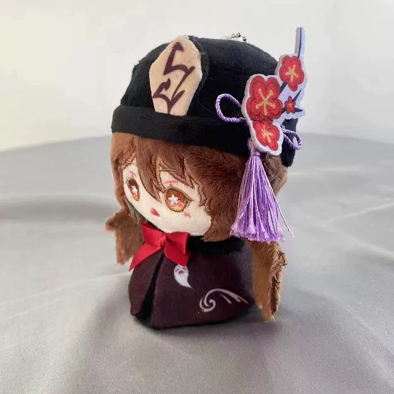 原神毛绒钥匙扣阿贝多挂件胡桃万叶公仔艾尔海森玩具现货极速发货