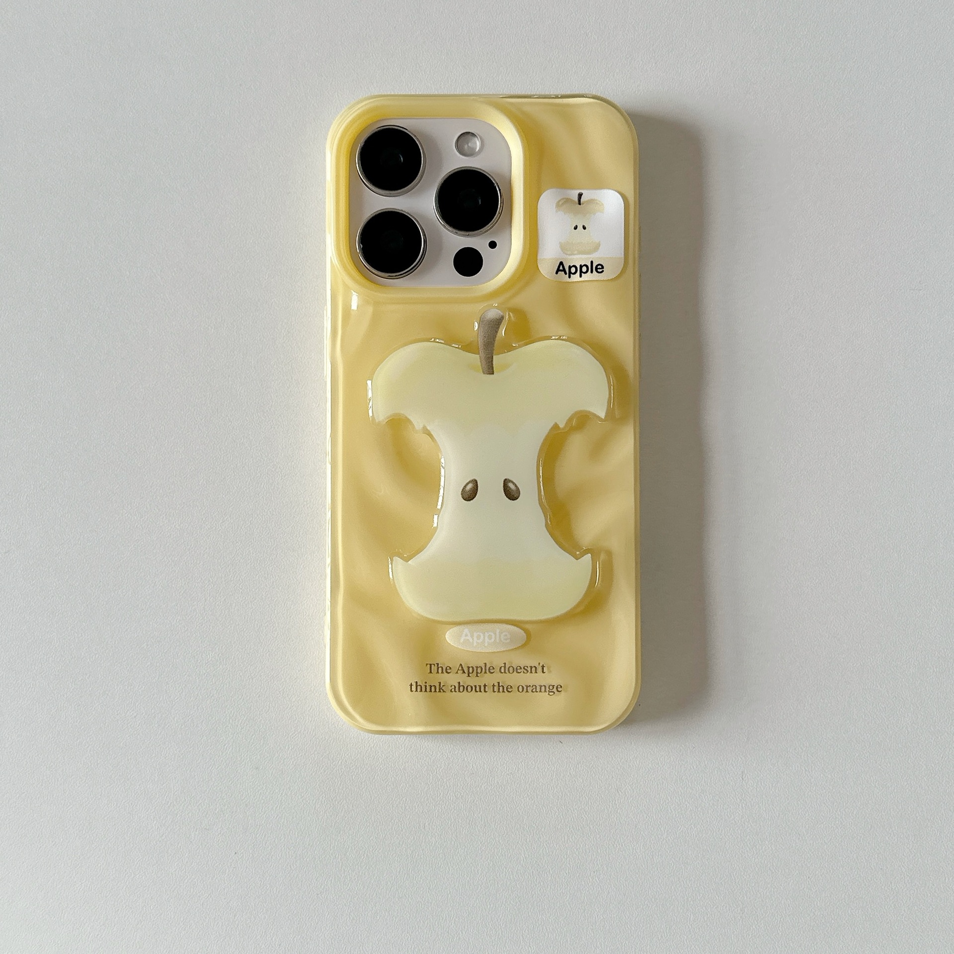 Linda fruta tridimensional de verano para Apple 16ProMax funda para teléfono 15/14 pareja 13 nuevo 15ProMax