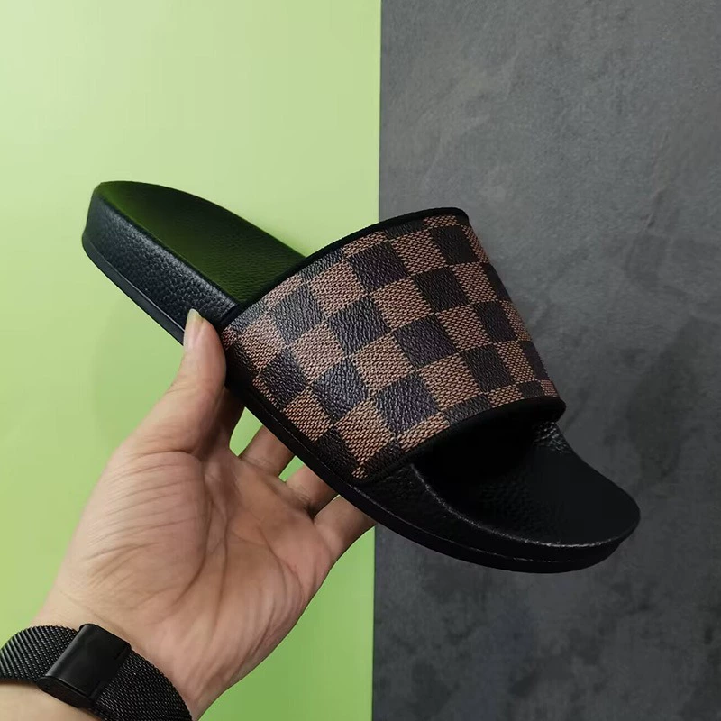 2025 новых летних европейских и американских тапочек для пар, для ношения на улице и в помещении, мужские и женские домашние универсальные нескользящие тапочки