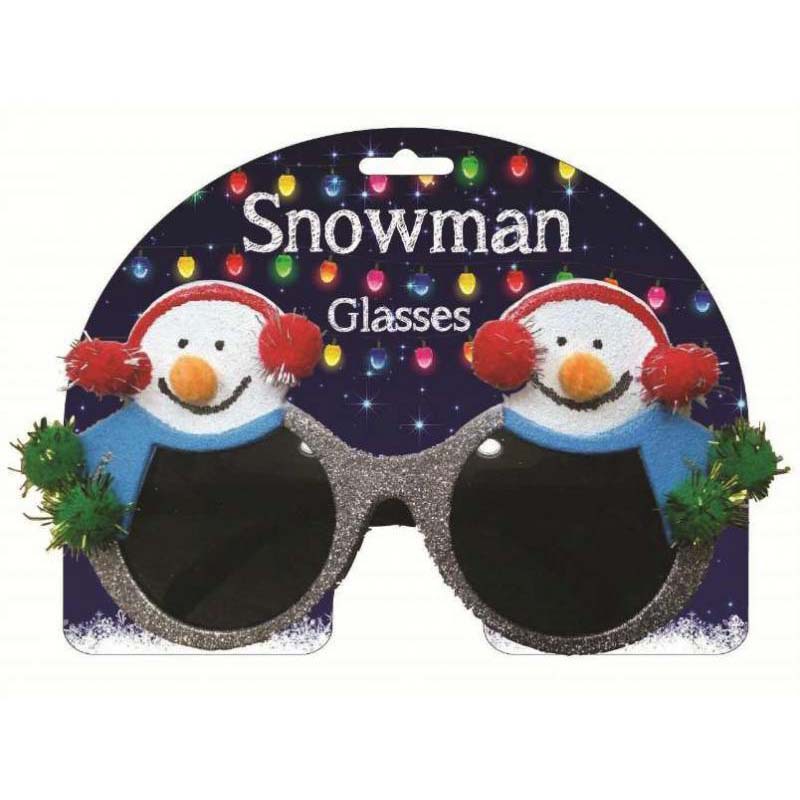 Gafas de Navidad con diseño de copos de nieve, disfraz, dibujos animados, para adultos y niños, con astas, regalo, montura de gafas, fiesta, gafas divertidas