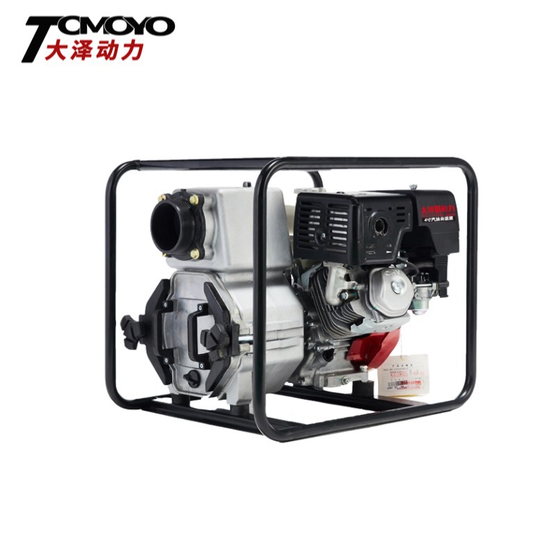 汽油机抽水泵农用灌溉高扬程电启动高压2寸3户外大流量自 吸抽水