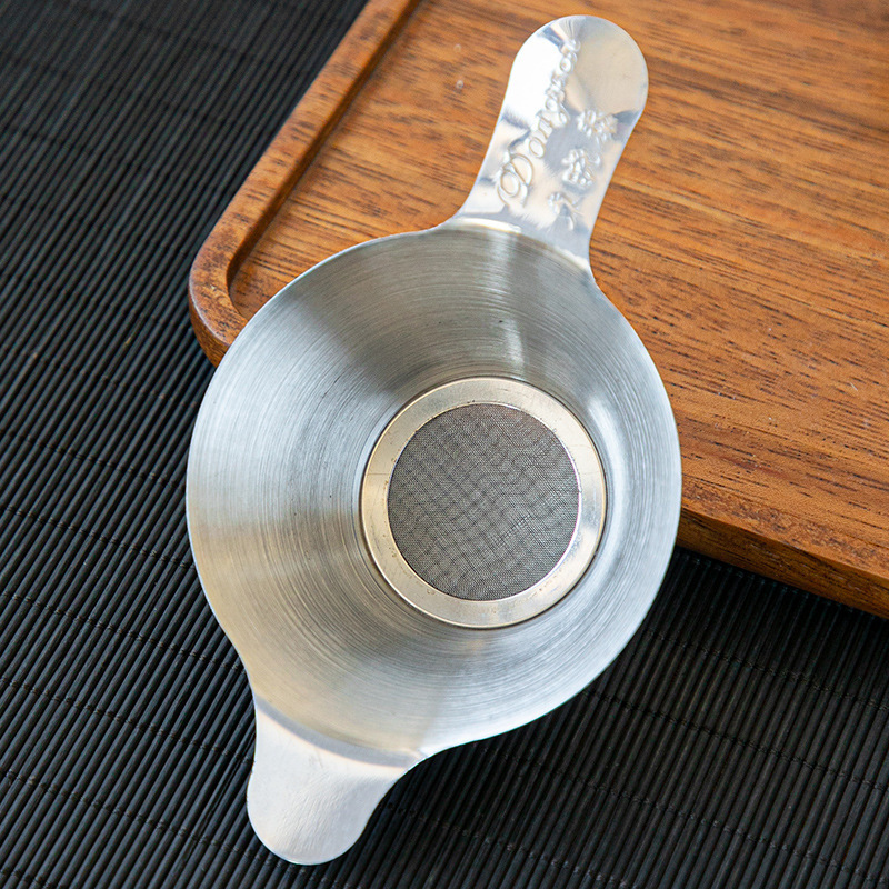 304ステンレス茶漏双耳ステンレス茶漏双柄茶漏泡茶器フィルターメーカー直販|undefined