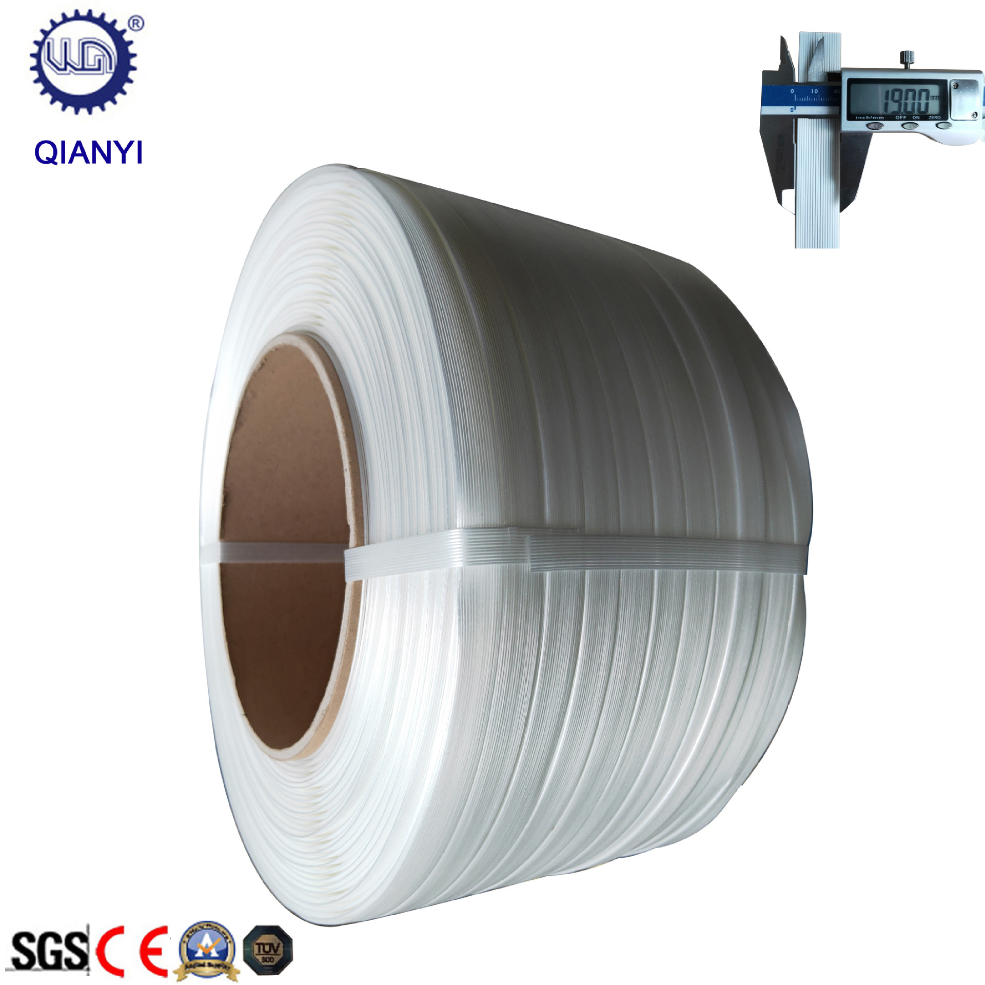 工厂批发 聚酯纤维打包带 包装带 19MM 纤维打包带