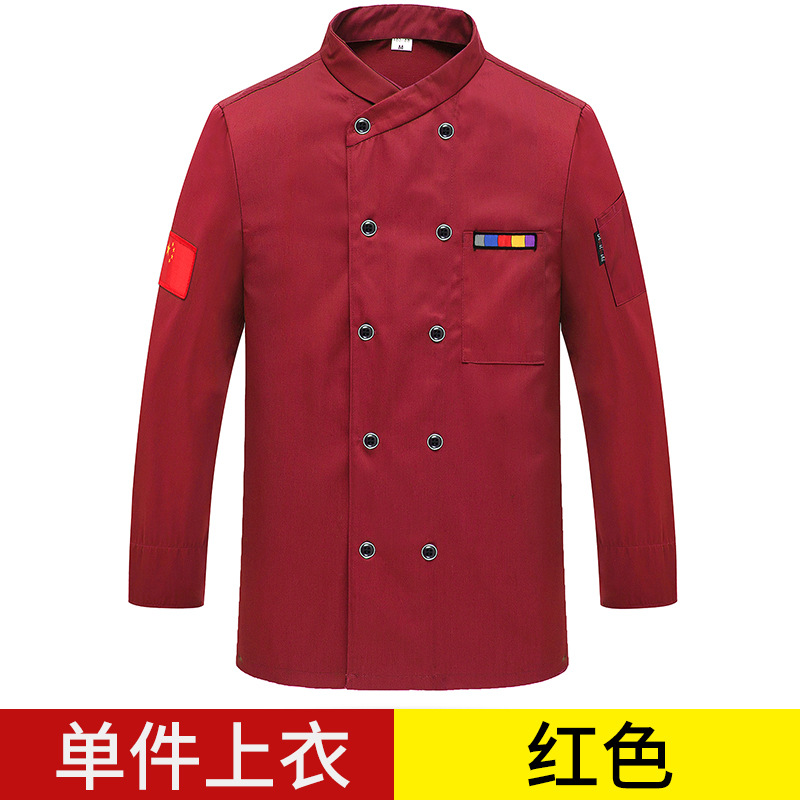 Top de manga larga rojo