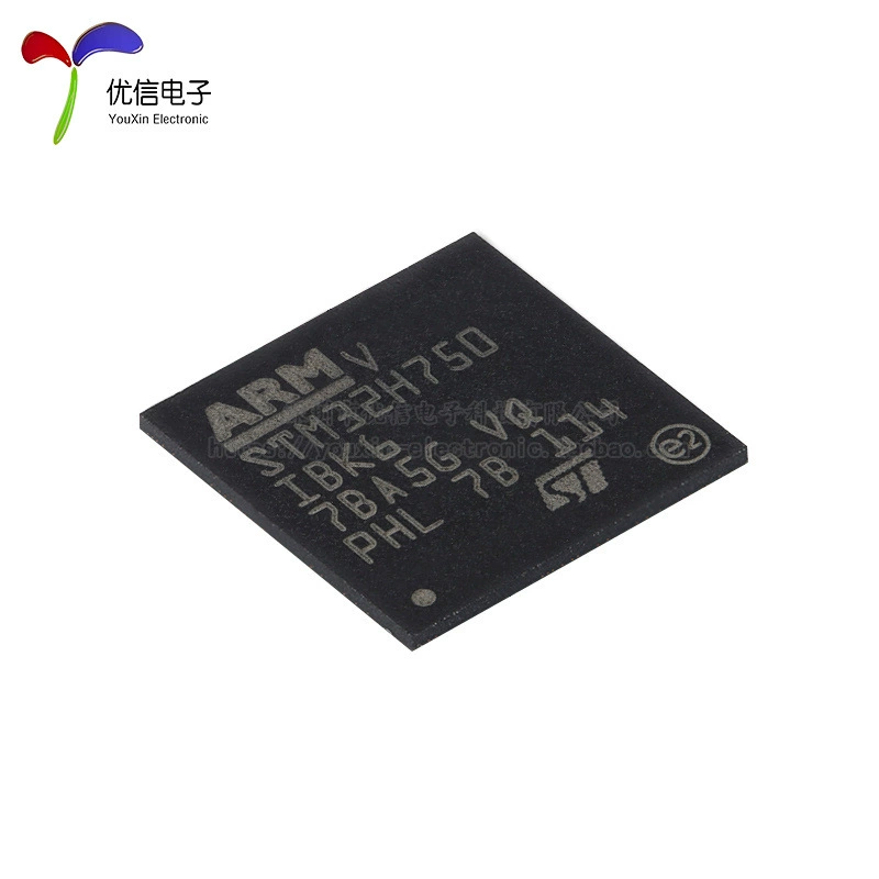 Original STM32H750IBK6 UFBGA-201 ARM Cortex-M7 32 位微控制器-MCU