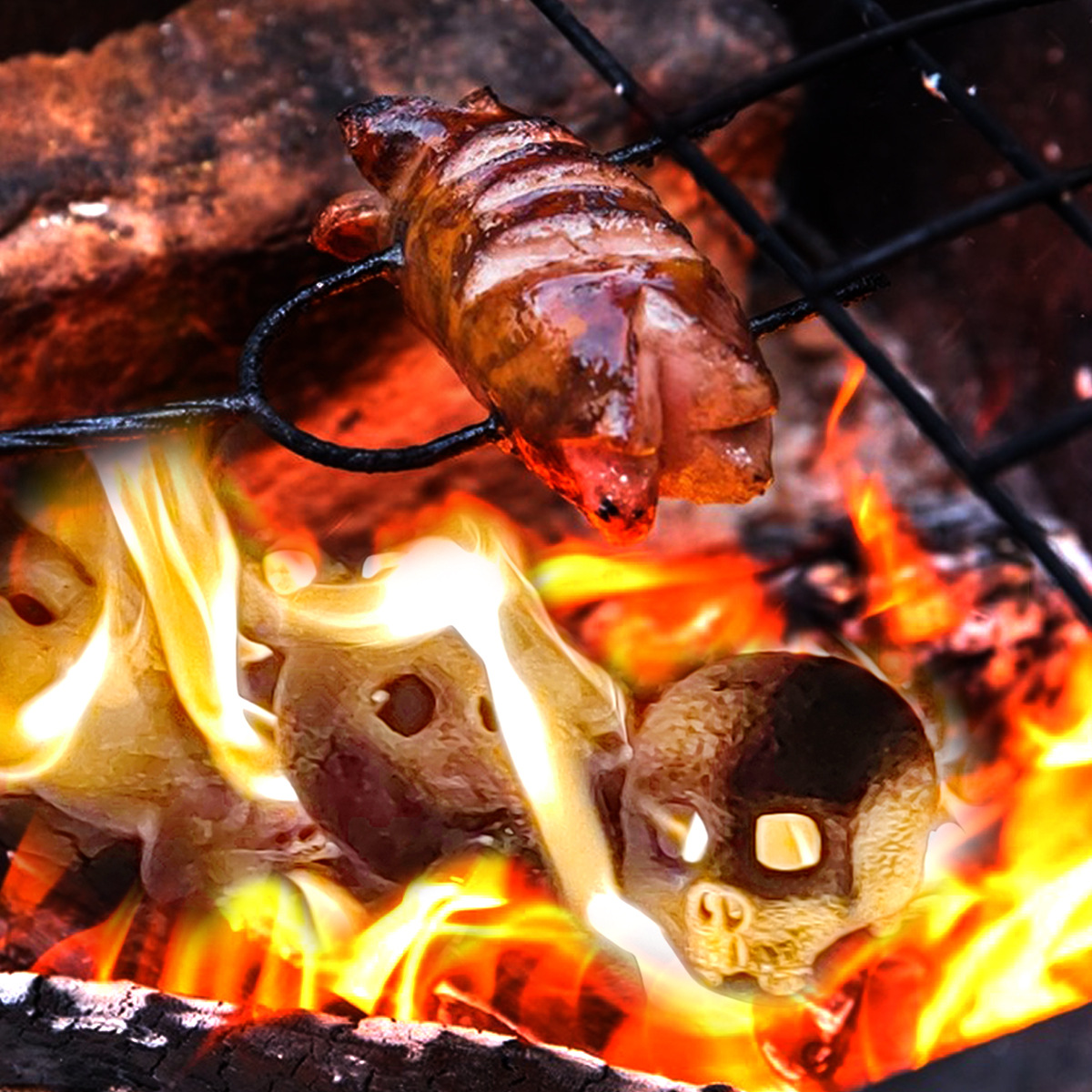 Halloween Skull Decoration Imitation of Human Skull Ceramic Reusable Halloween Party Layout Props
